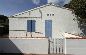 Préparation, reprise des fissures Mortier fibré Et Peinture en deux couches  Barbâtre 85 (Noirmoutier en ile)