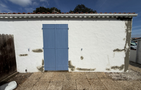 Préparation, reprise des fissures Mortier fibré Et Peinture en deux couches  Barbâtre 85 (Noirmoutier en ile)